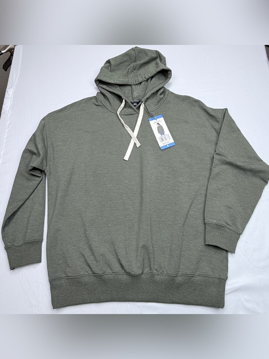 Buffalo David Bitton Tops - Buffalo David Bitton Olive Lightweight Hoodie